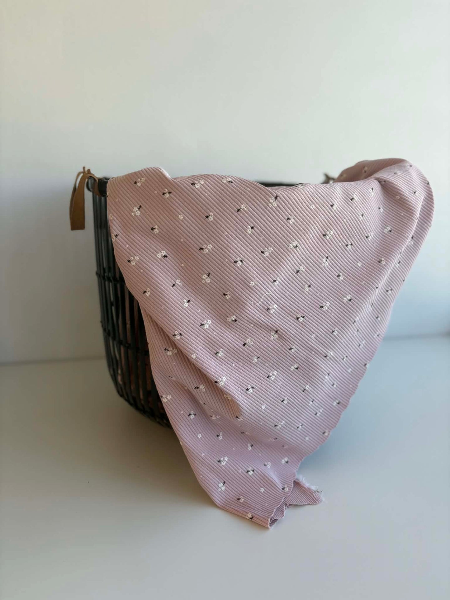 Ditsy Floral Rib Knit