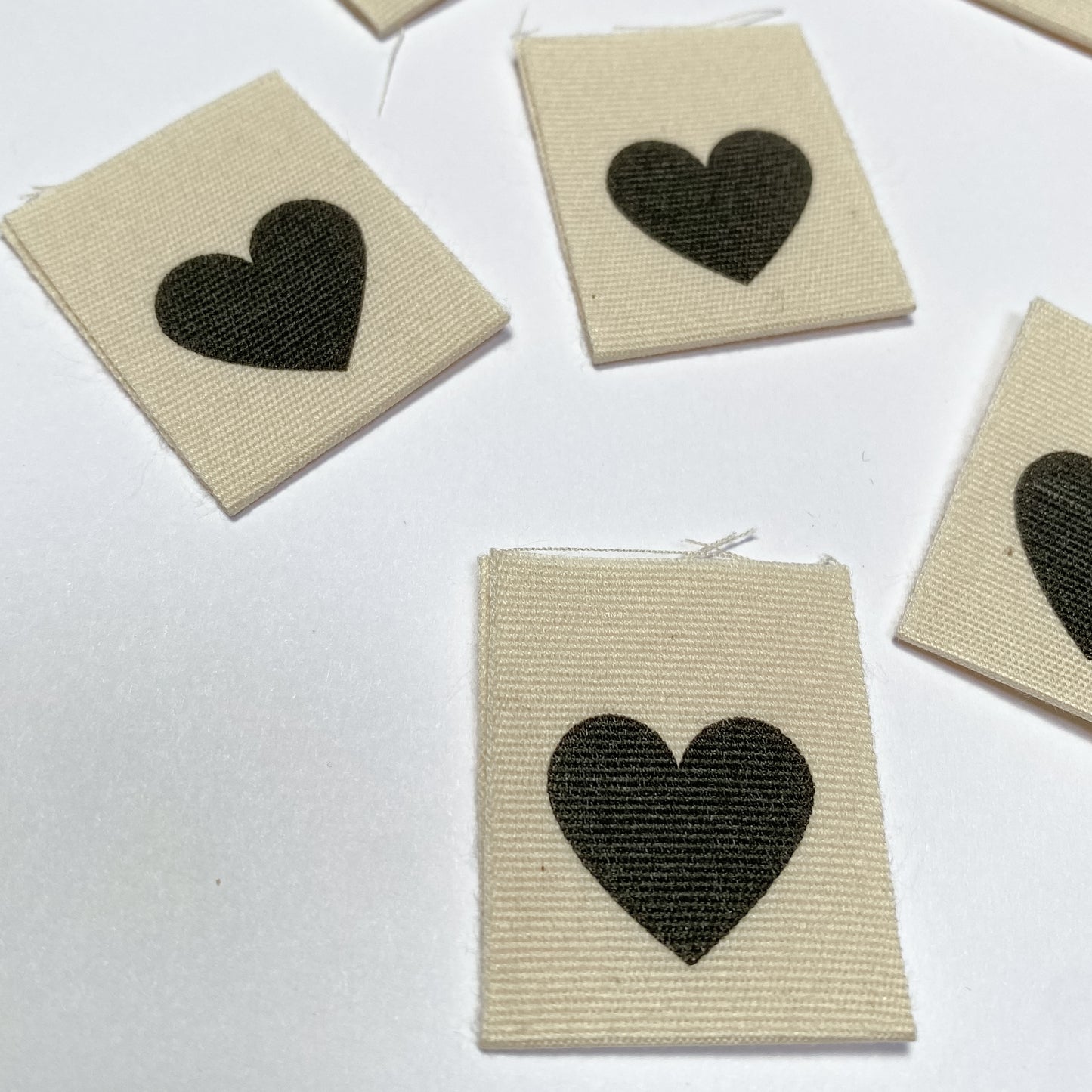 Cotton Labels - Hearts