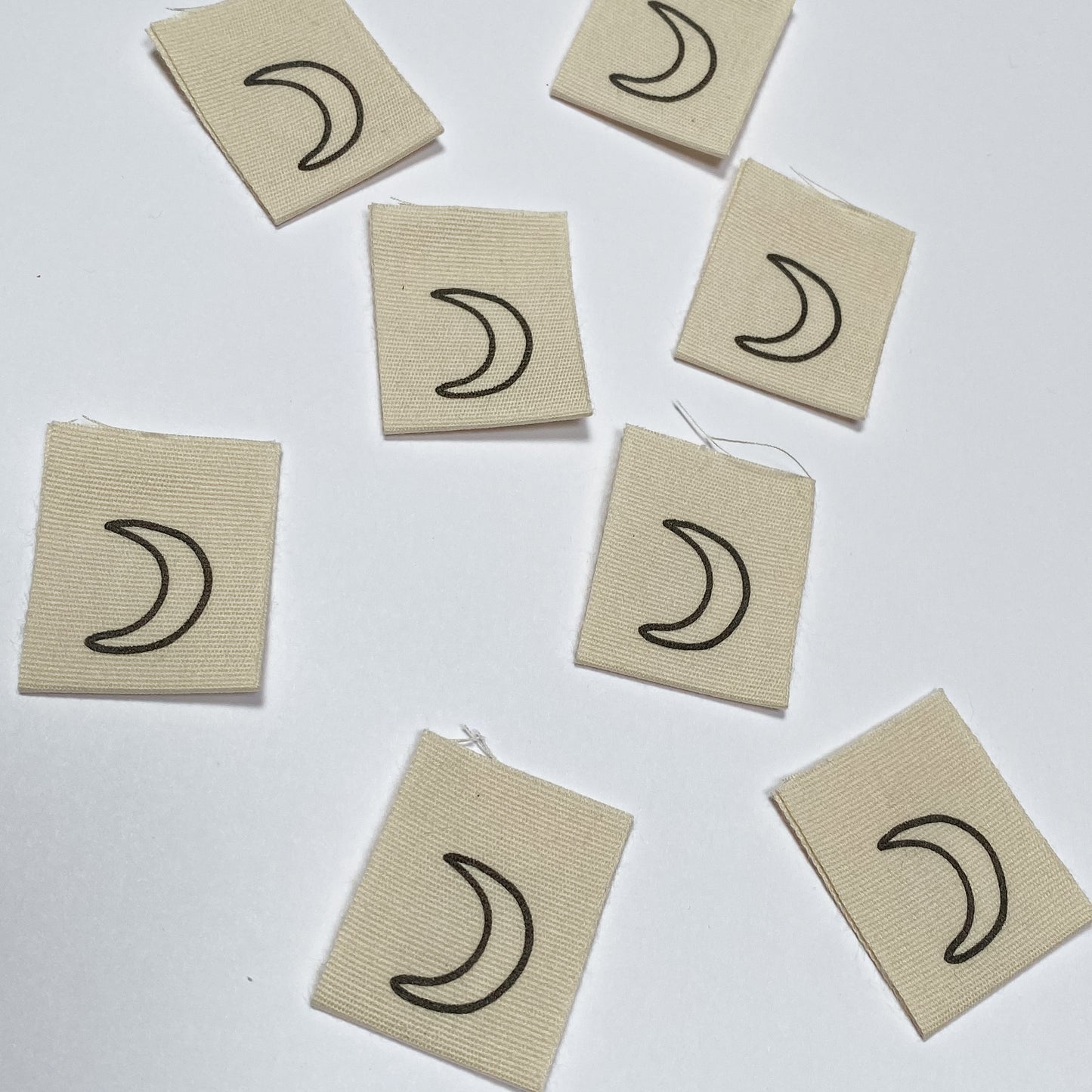 Cotton Labels - Moon