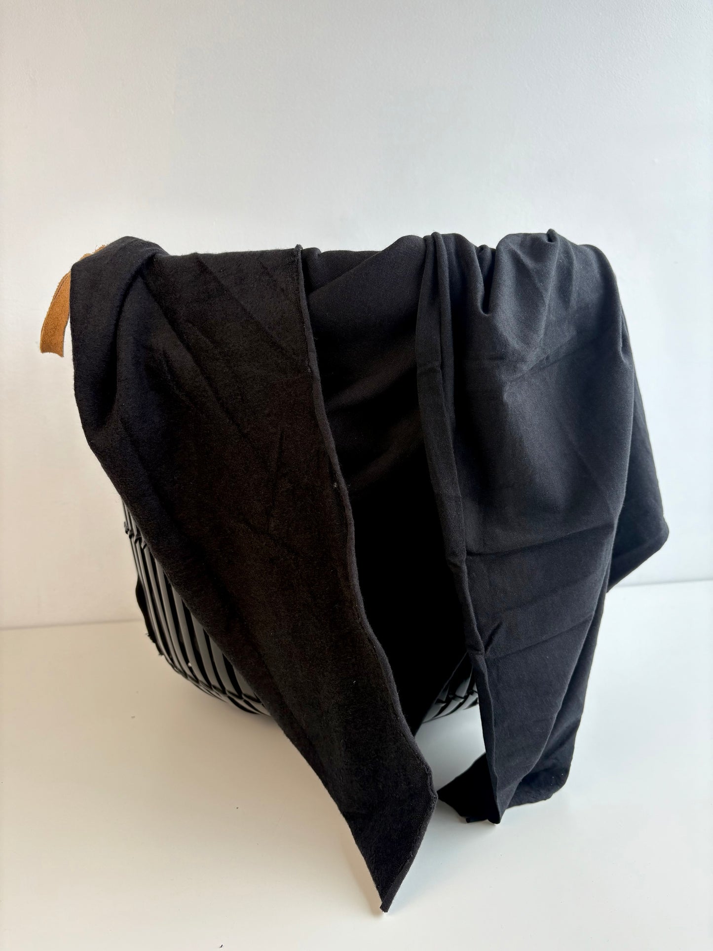 Black Tencel Fleece and Jersey