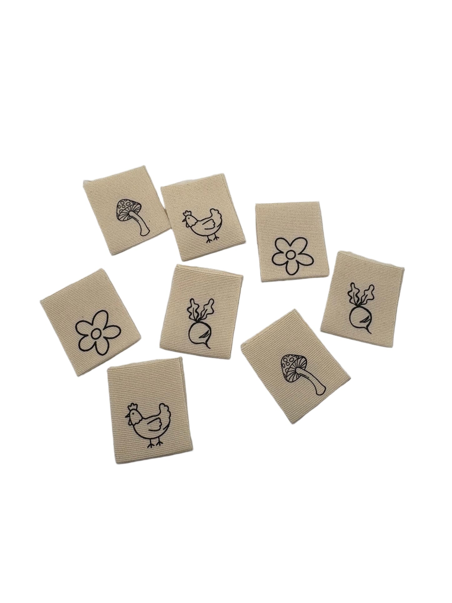 Cotton Labels - Mixed