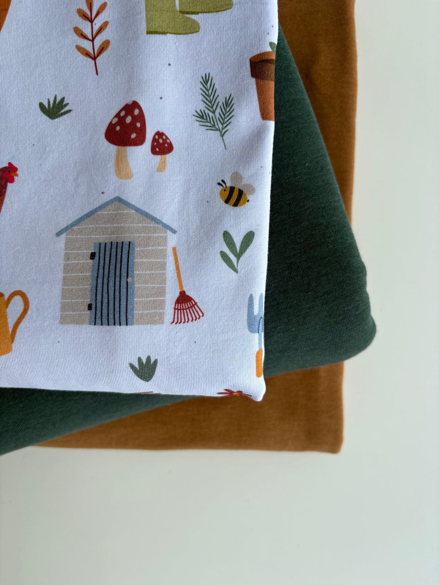 In the Garden - Printed Jersey