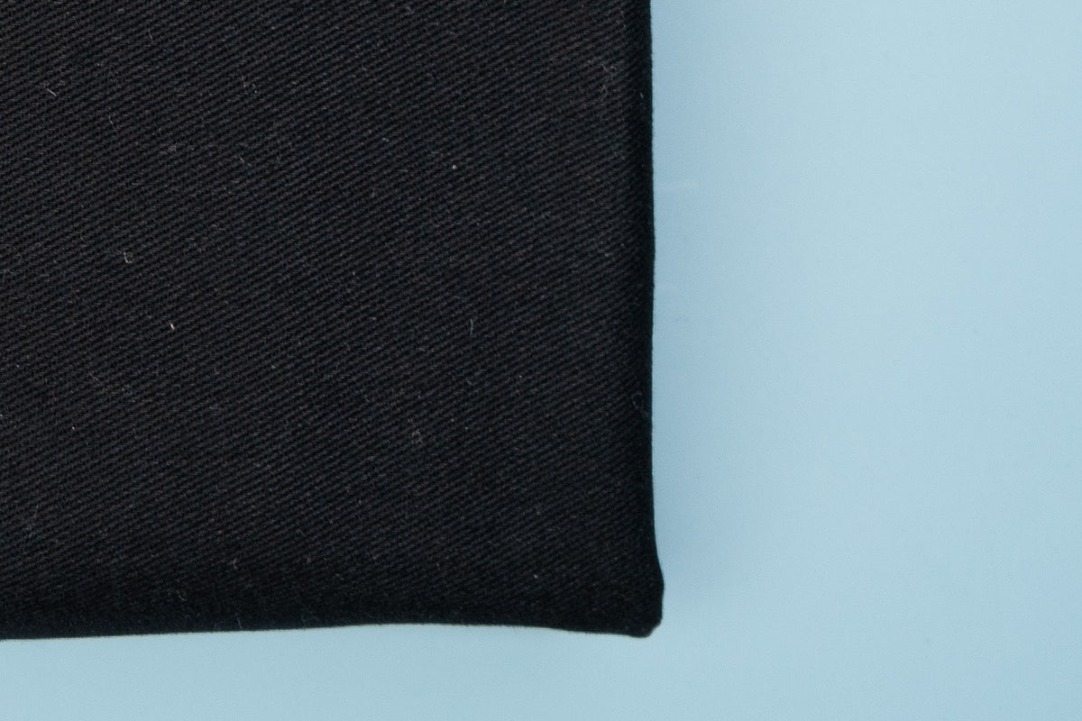 8.5 oz Twill - Classic Black