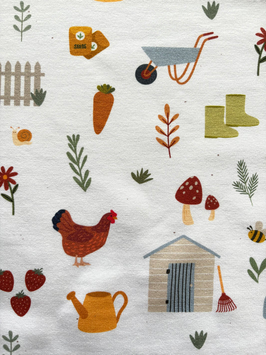 In the Garden - Printed Jersey