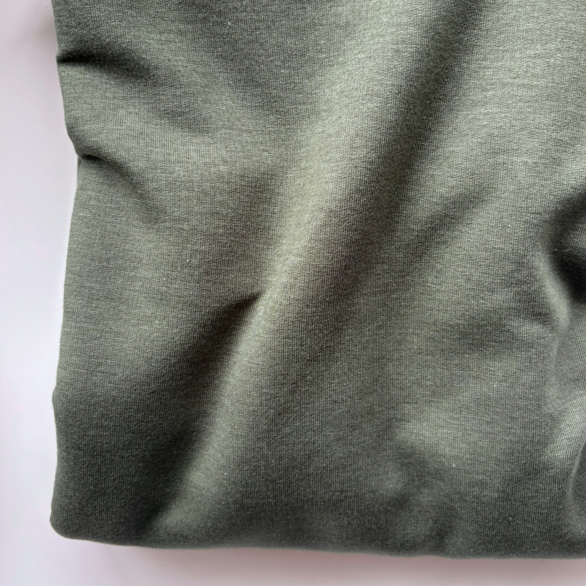 Olive Tencel Cotton French Terry