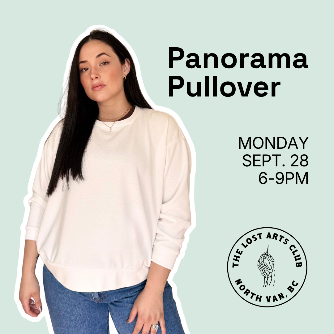 Confident Beginner - Panorama Pullover - Monday September 28th