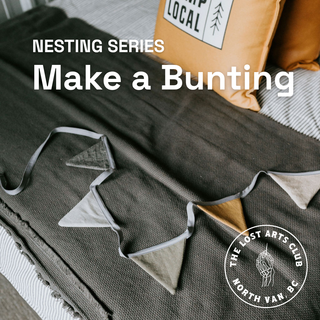 Daytime - Learn to Sew - Bunting - Monday Nov 9th
