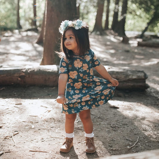 Vintage Floral Soothe Knit Jersey