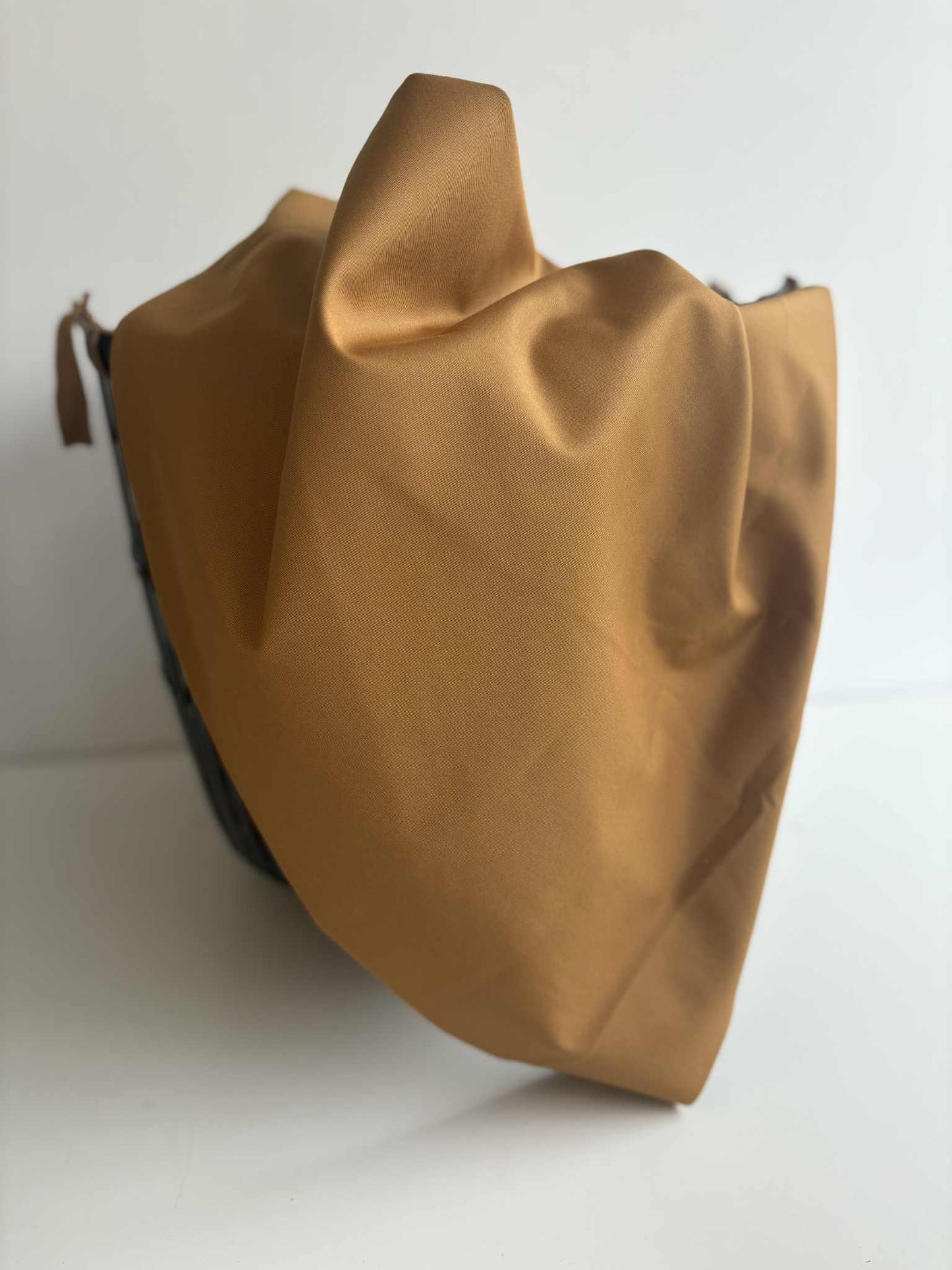 Camel Cargo Stretch Twill