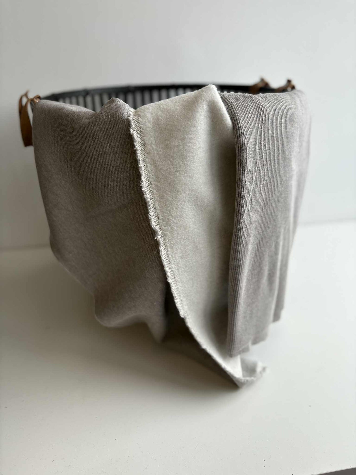 Frost Heavyweight Cotton Fleece & Rib - Fog