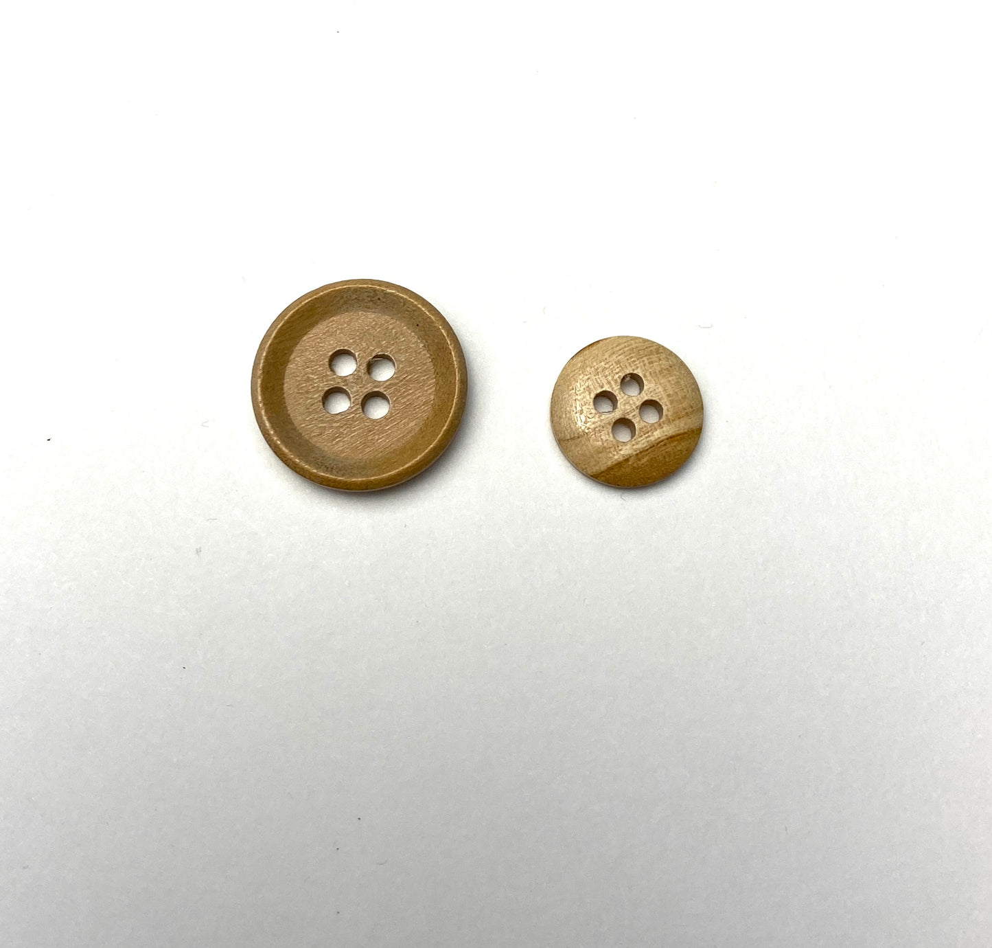 Boutons en bois d'olivier