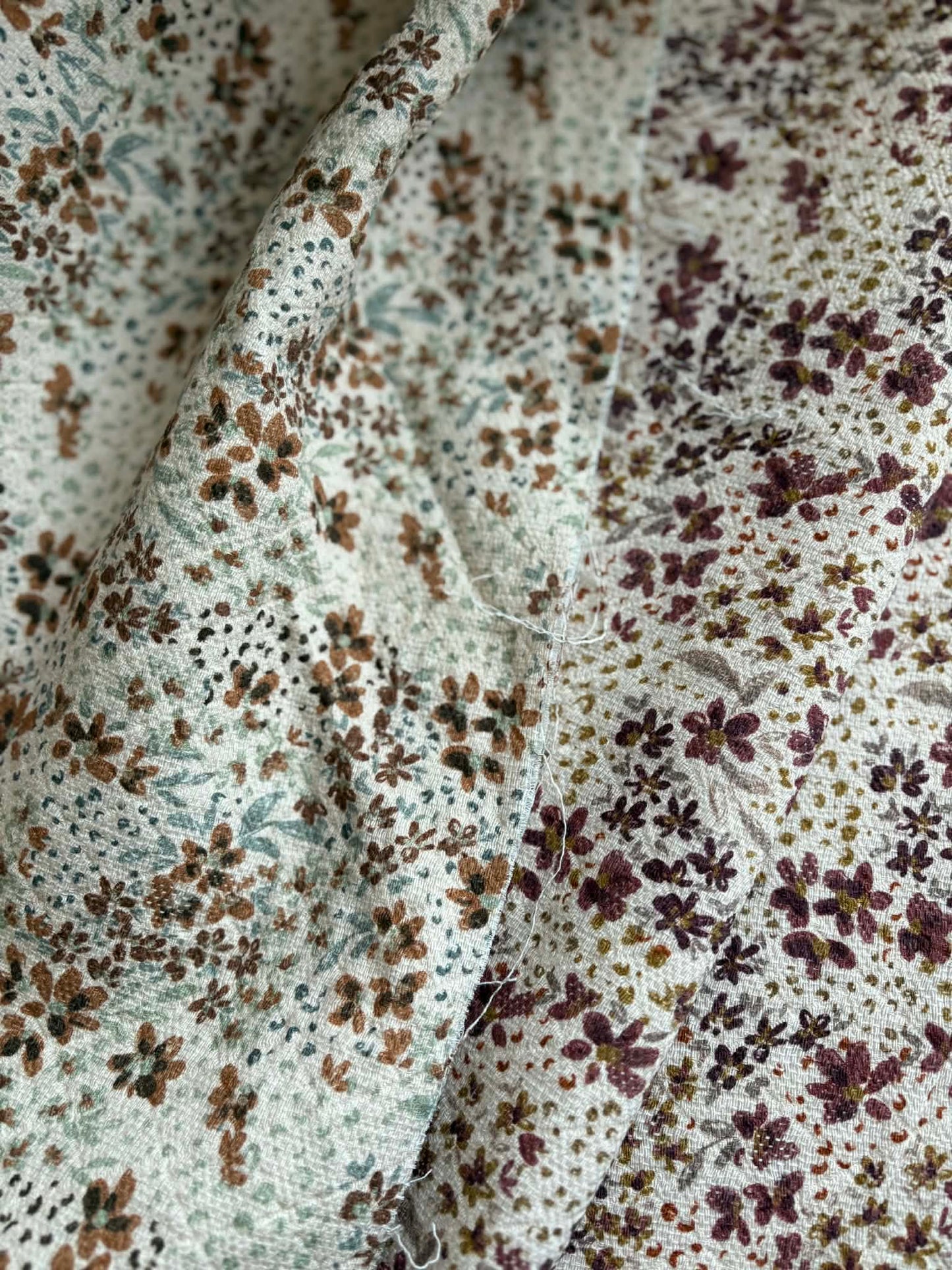 Vintage Floral Cotton Jacquard - Meadow