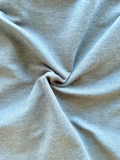 Light Heather Grey Tencel Jersey