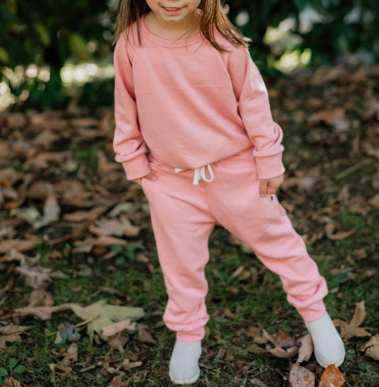 Blush Pink Soothe Knit Fleece