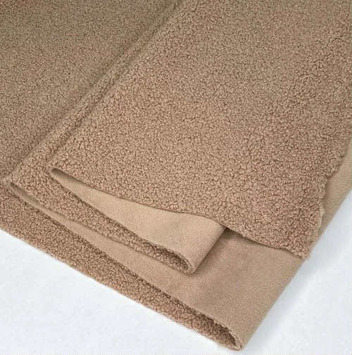 Fleece Backed Sherpa - Latte