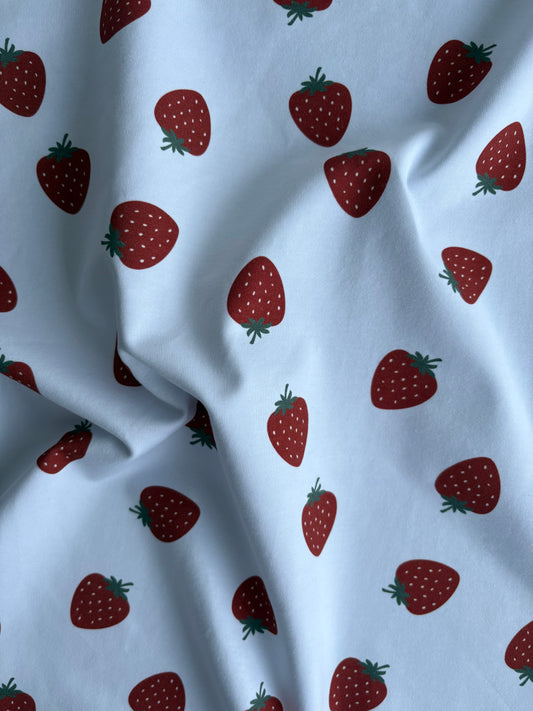 Strawberry Sunday - Printed Jersey