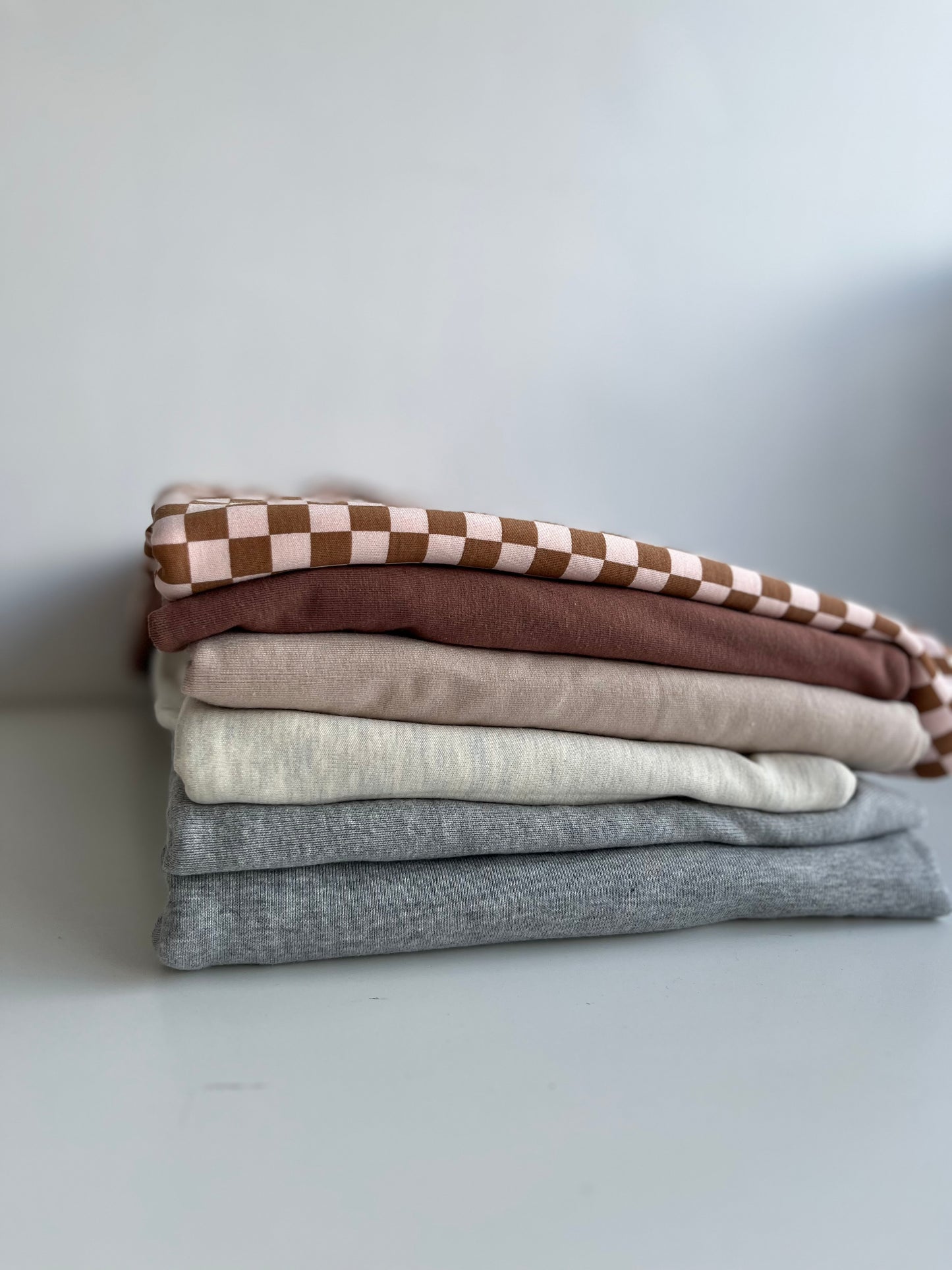 Blush Check Soothe Knit