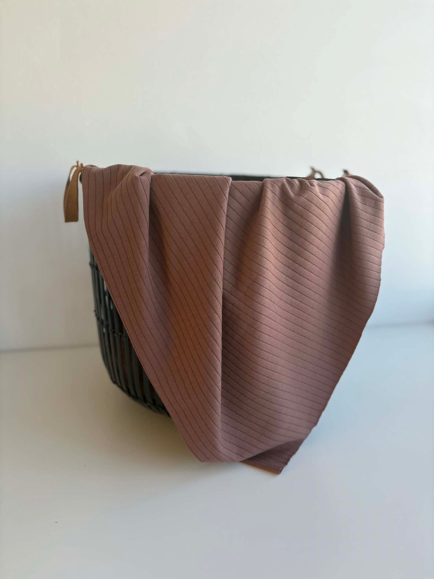 Wide Rib Knit - Pecan