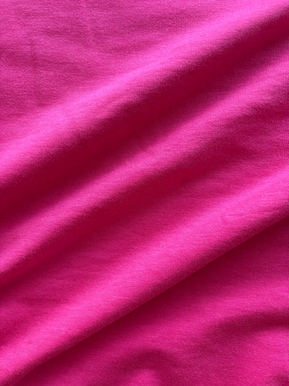 Pop Pink Tencel Jersey & French Terry