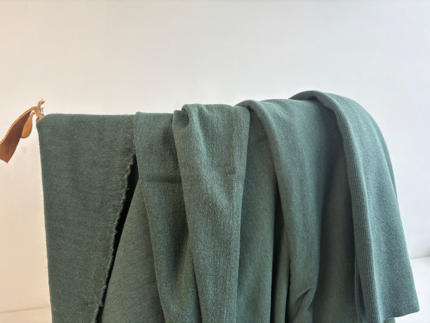 Pine Tencel Fleece, French Terry, Jersey and Rib