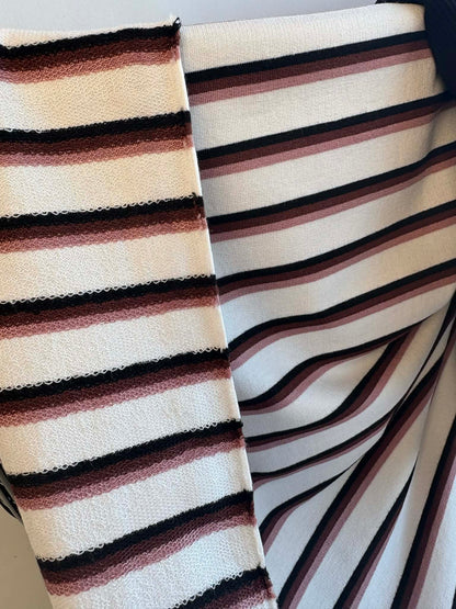 Bamboo French Terry Stripes