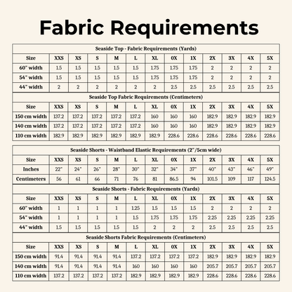 Seaside Set Sewing Pattern