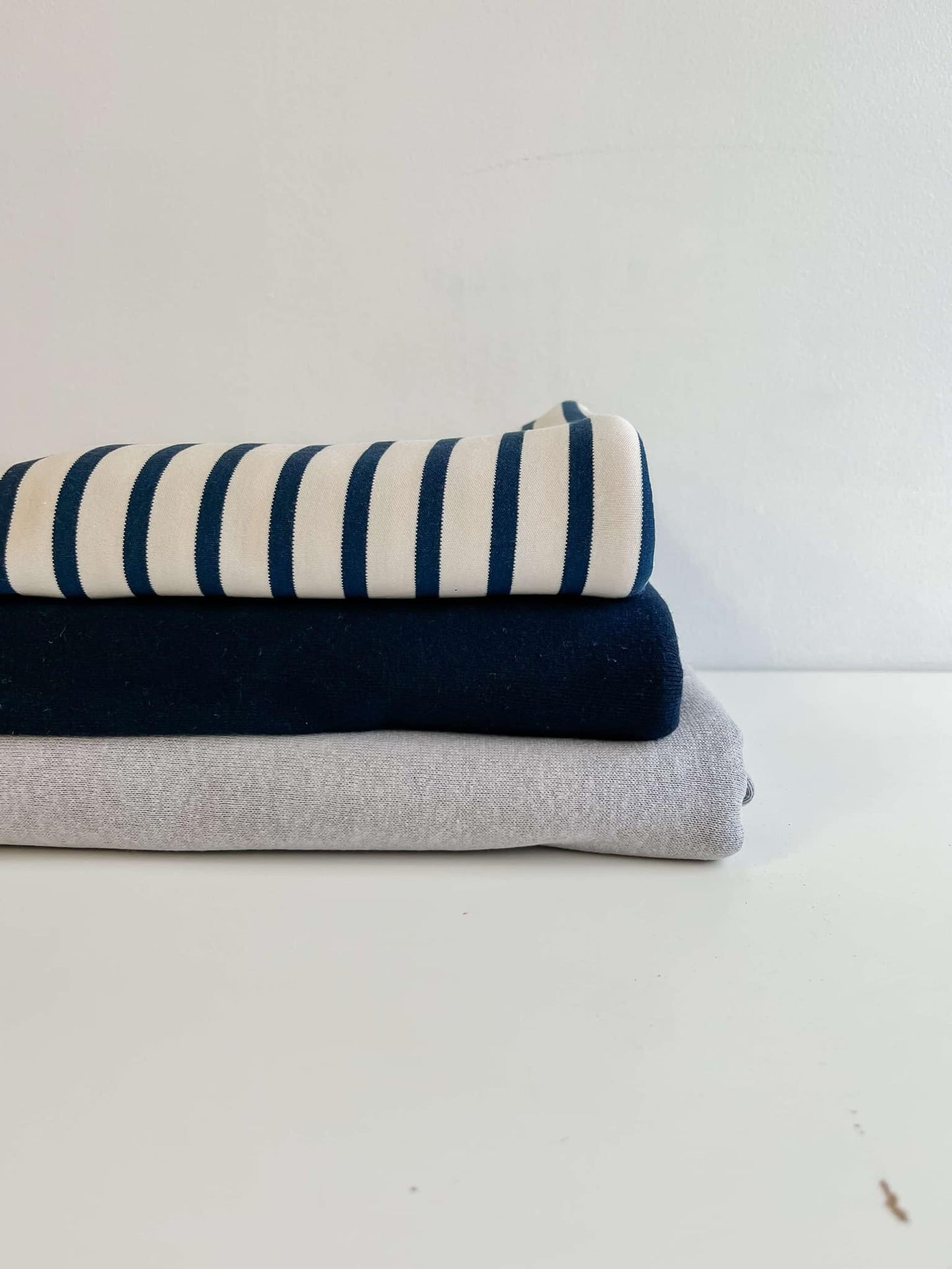 Navy Stripe Soothe Knit