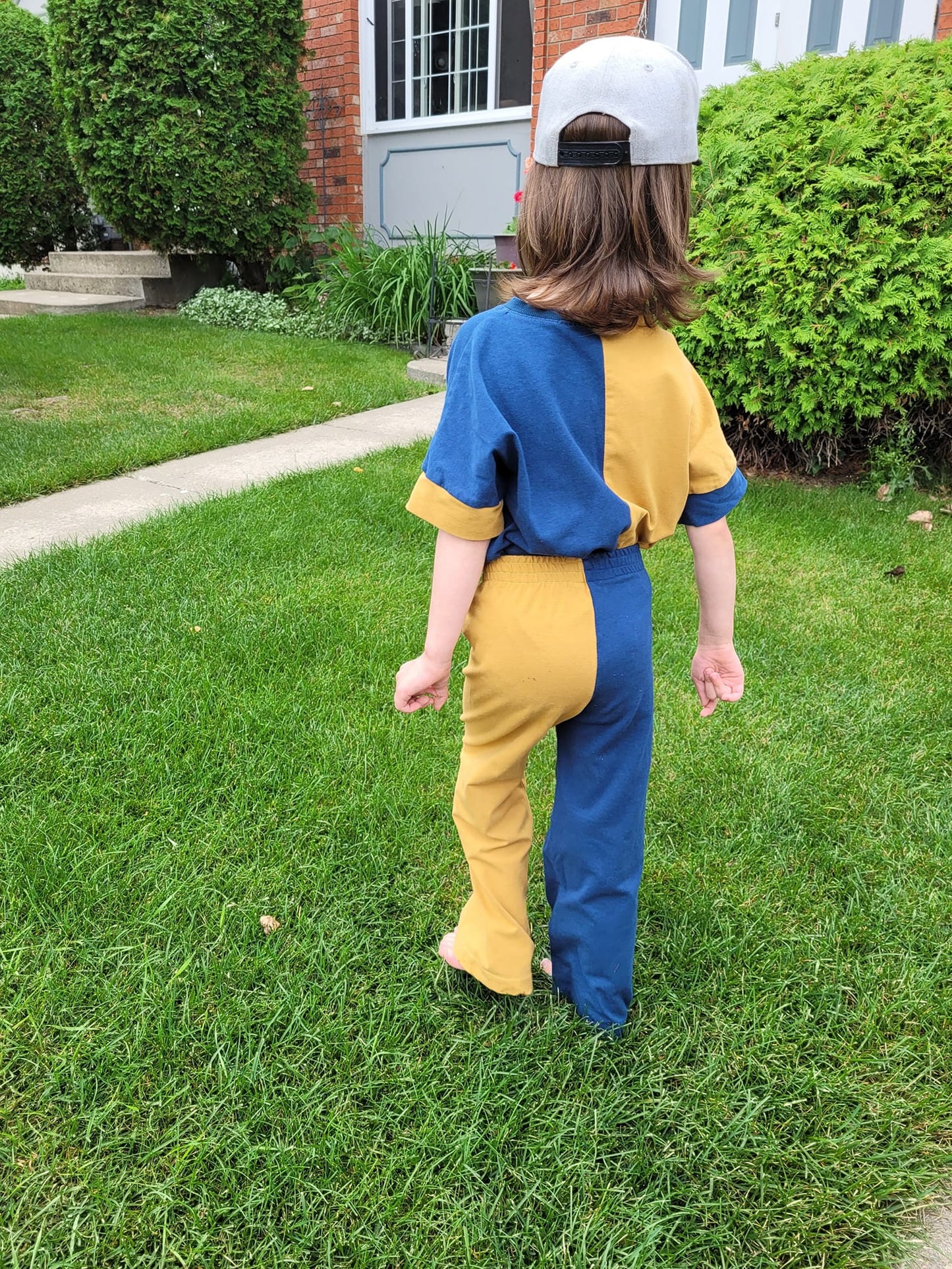 Kids Simple Pants Sewing Pattern