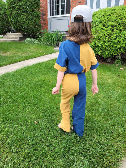 Kids Simple Pants Sewing Pattern