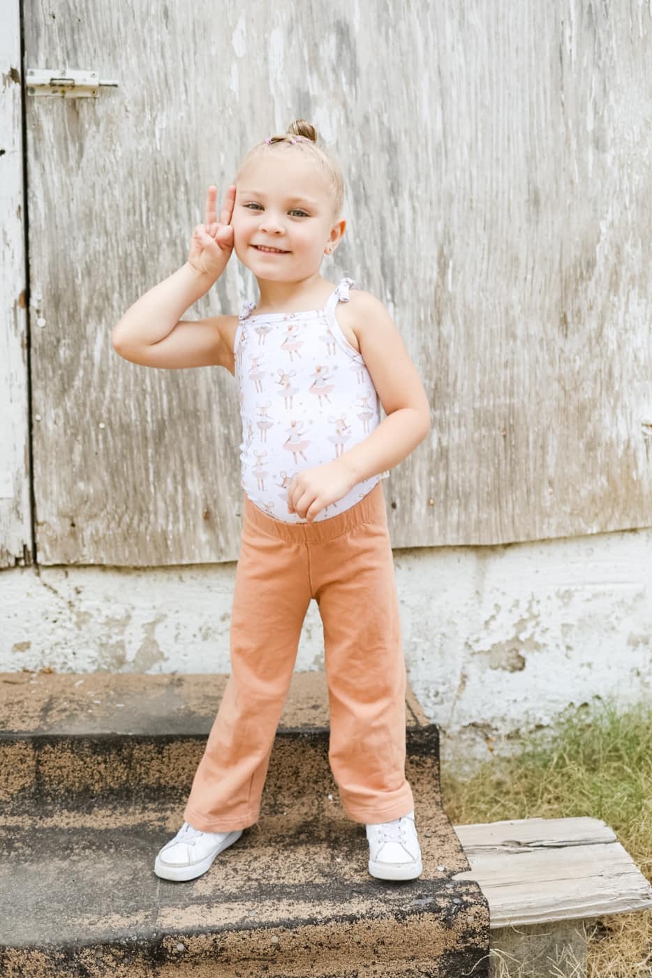 Kids Simple Pants Sewing Pattern