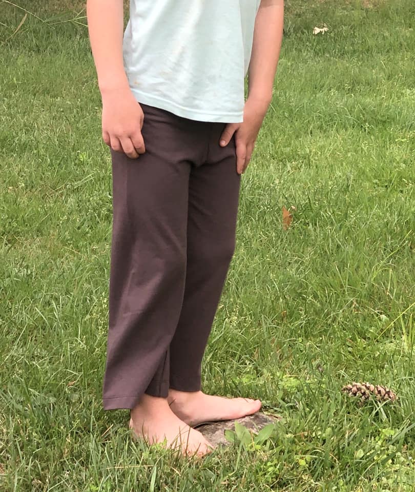 Kids Simple Pants Sewing Pattern