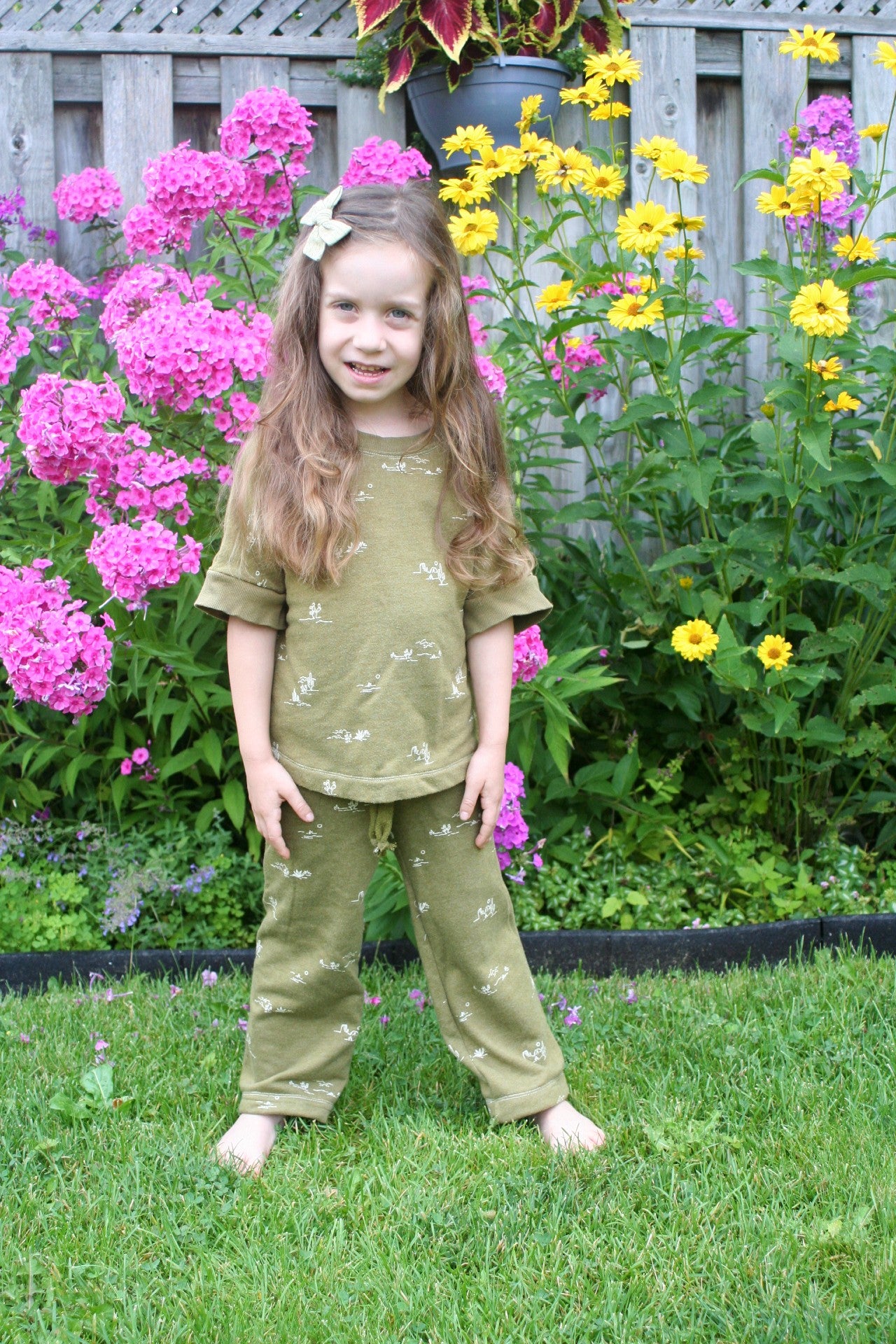 Kids Simple Pants Sewing Pattern
