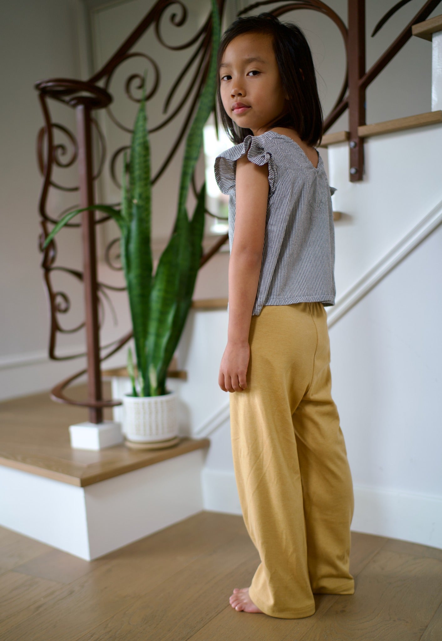 Kids Simple Pants Sewing Pattern