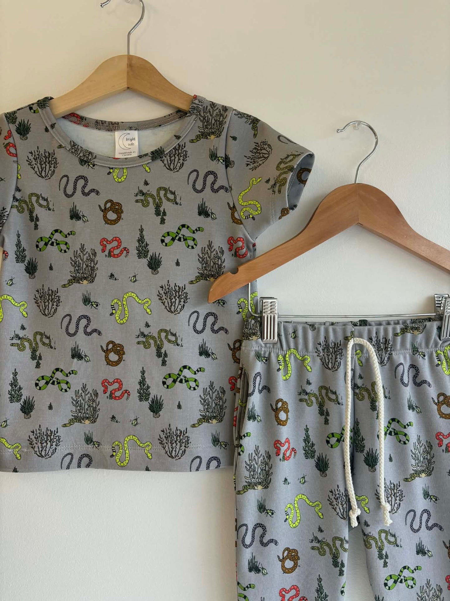 Spring Snakes Soothe Knit Jersey