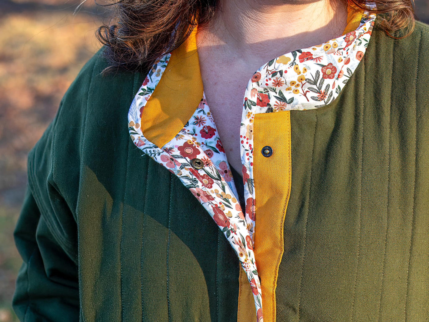 Flora Jacket and Vest Sewing Pattern