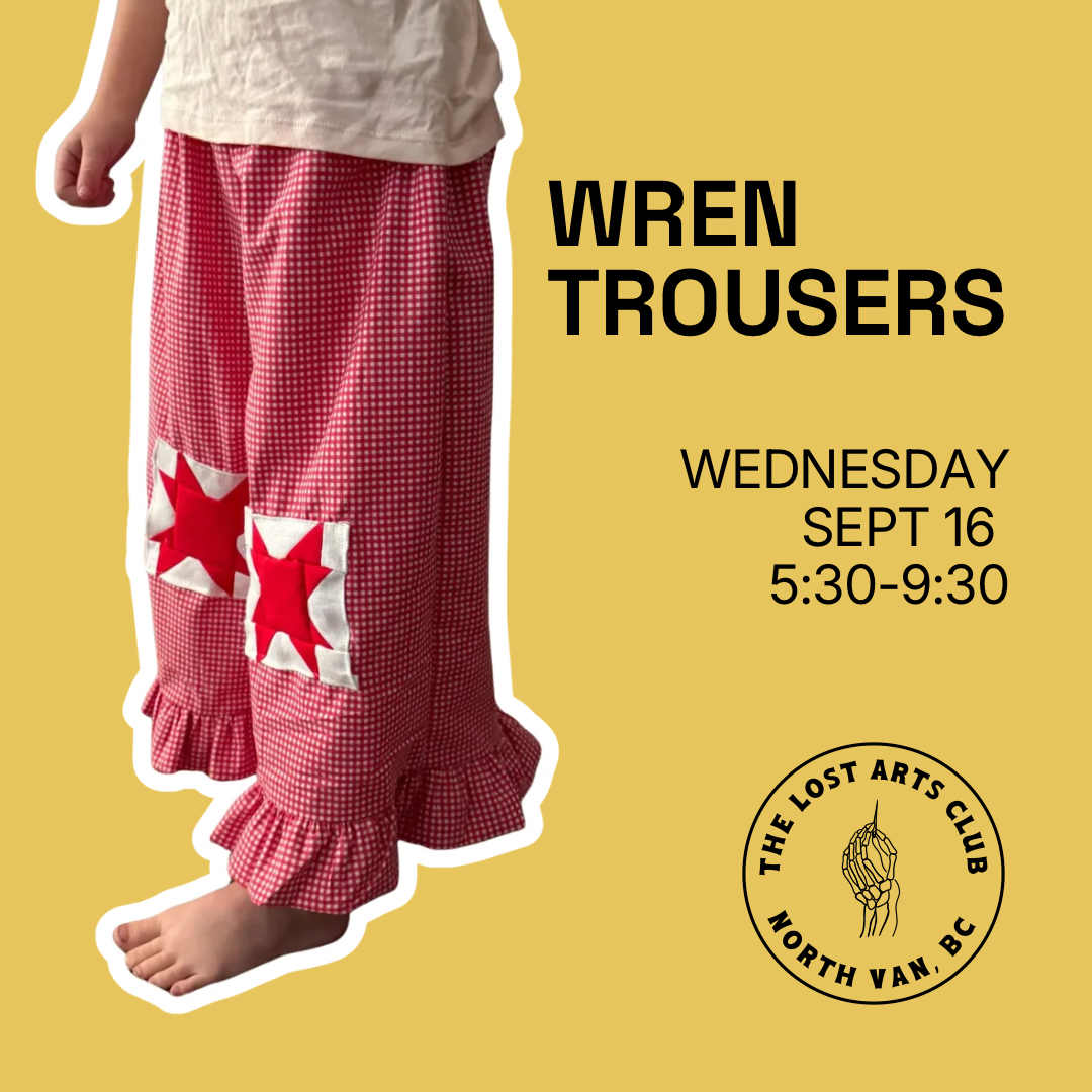 Confident Beginner - Kid’s Wren Trousers by Kelsey White