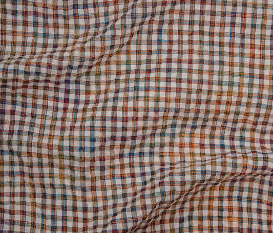 Plaid Seersucker - Foliage