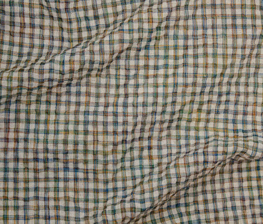 Plaid Seersucker - Valley