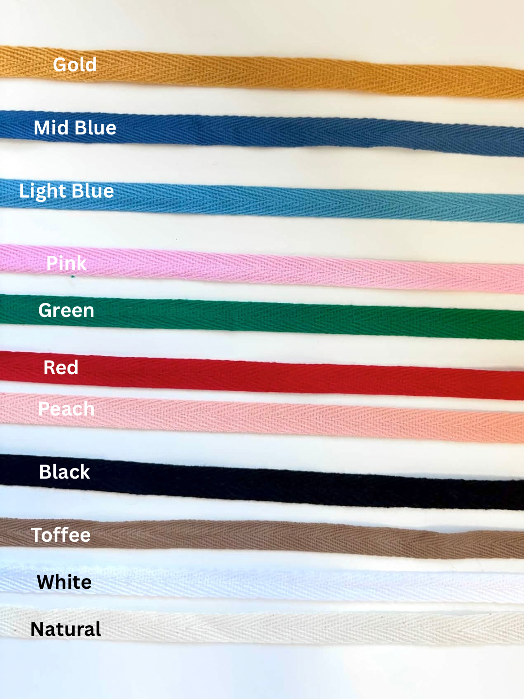 Twill Tape - 3/8”
