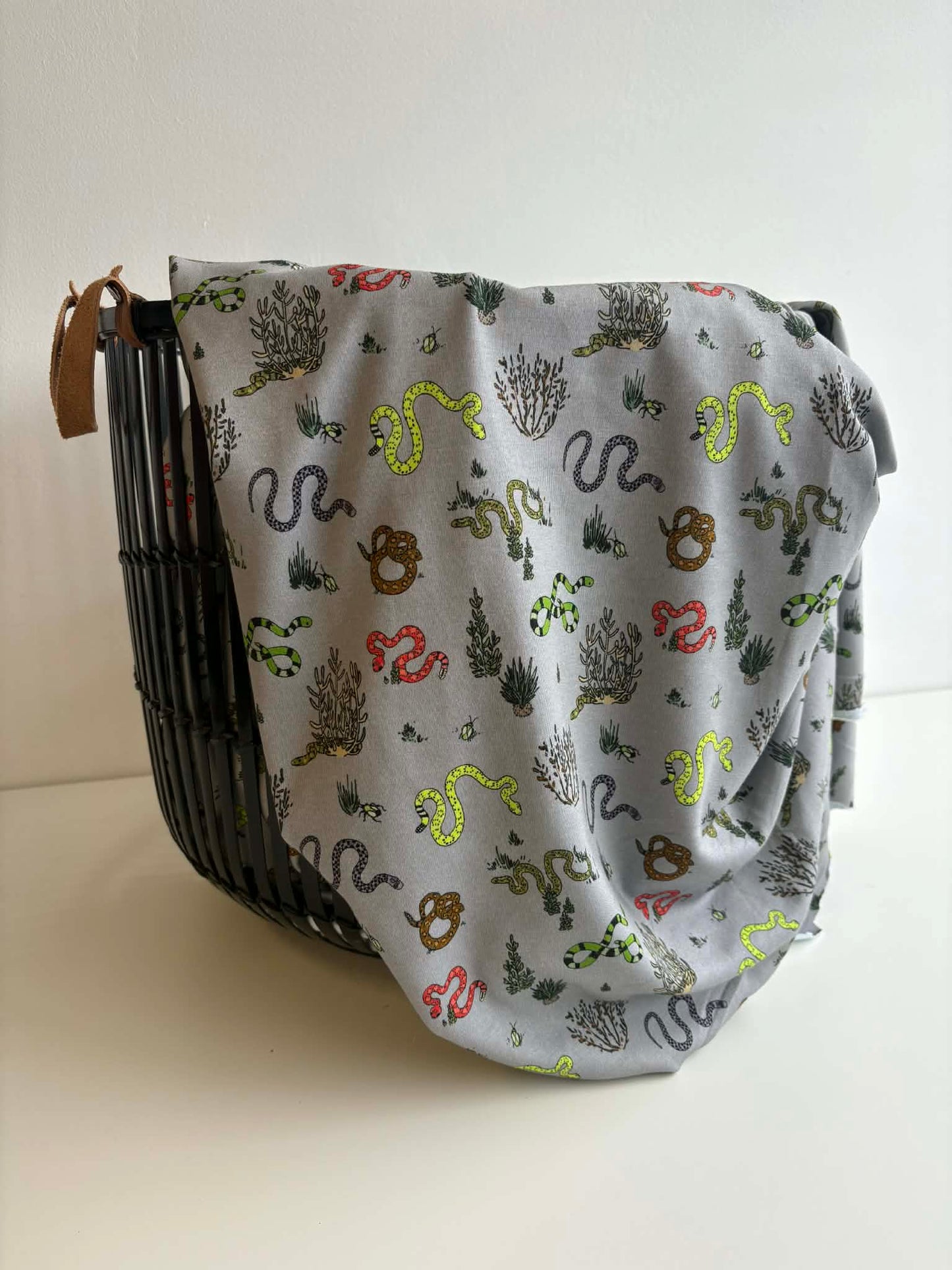 Spring Snakes Soothe Knit Jersey