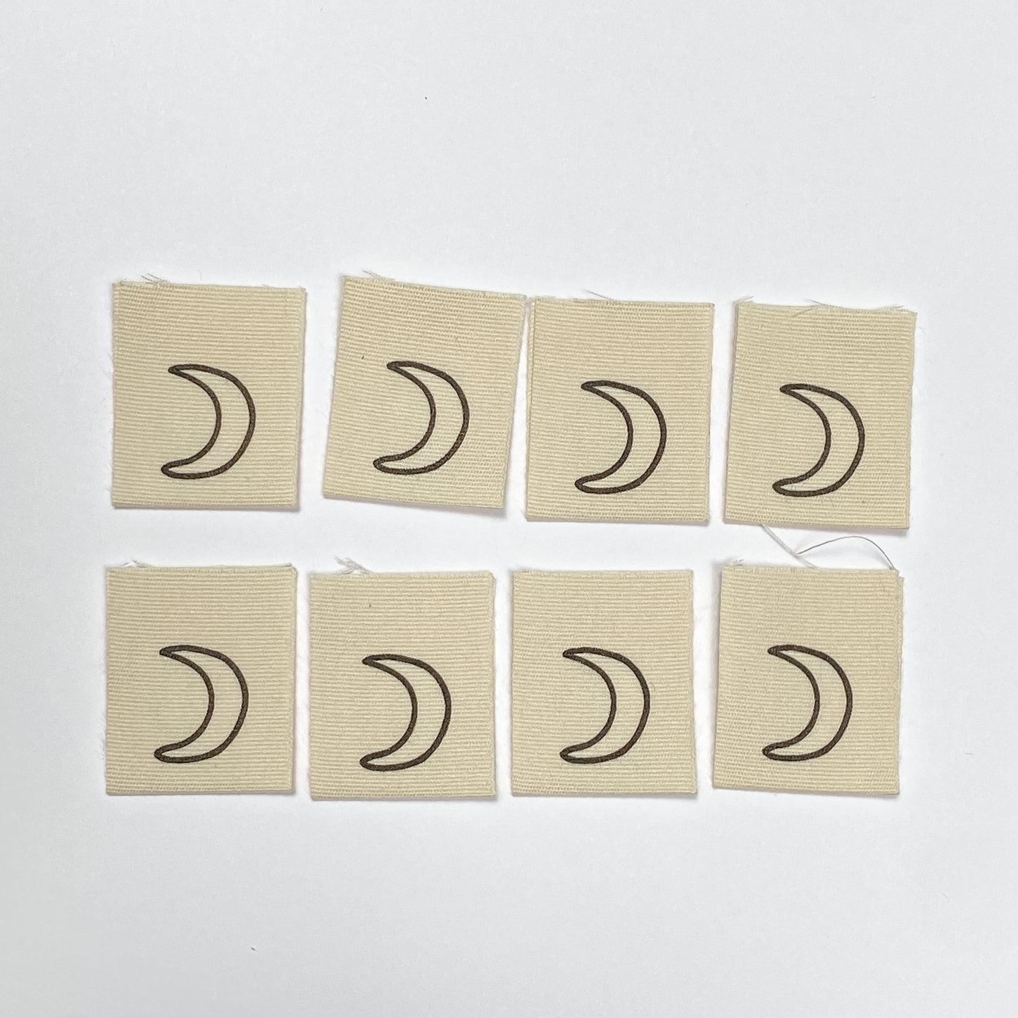 Cotton Labels - Moon