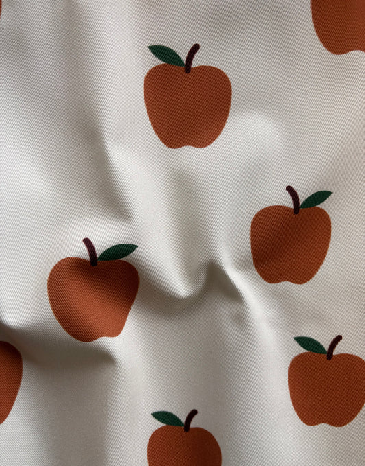 Midweight Printed Twill - Apples
