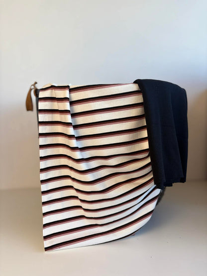 Bamboo French Terry Stripes