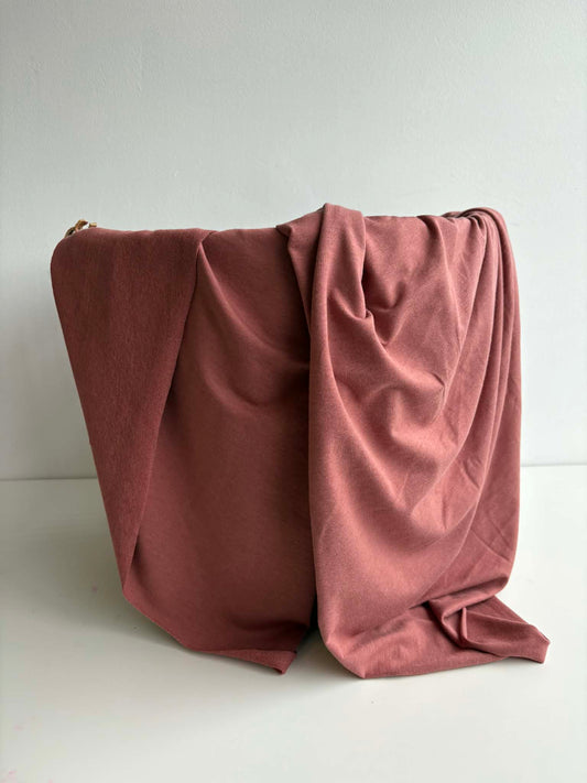 Sunbaked Rose Tencel Jersey & French Terry