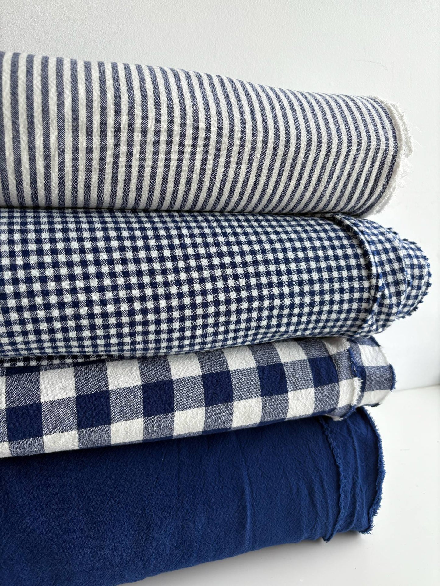 Farmhouse Checks - Navy