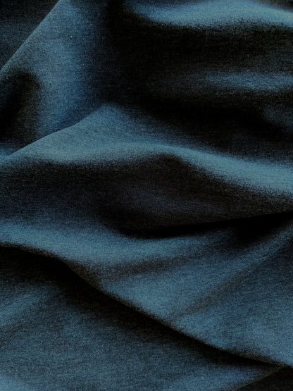 Charcoal Grey Tencel Jersey, French Terry & Rib