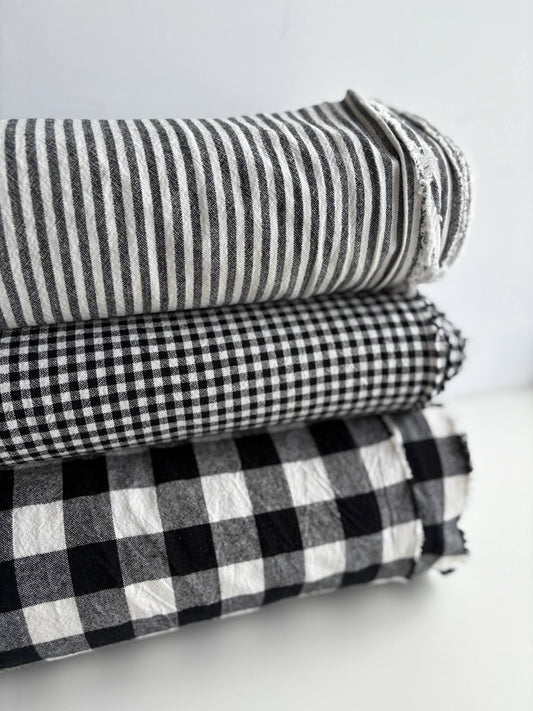 Farmhouse Checks - Black