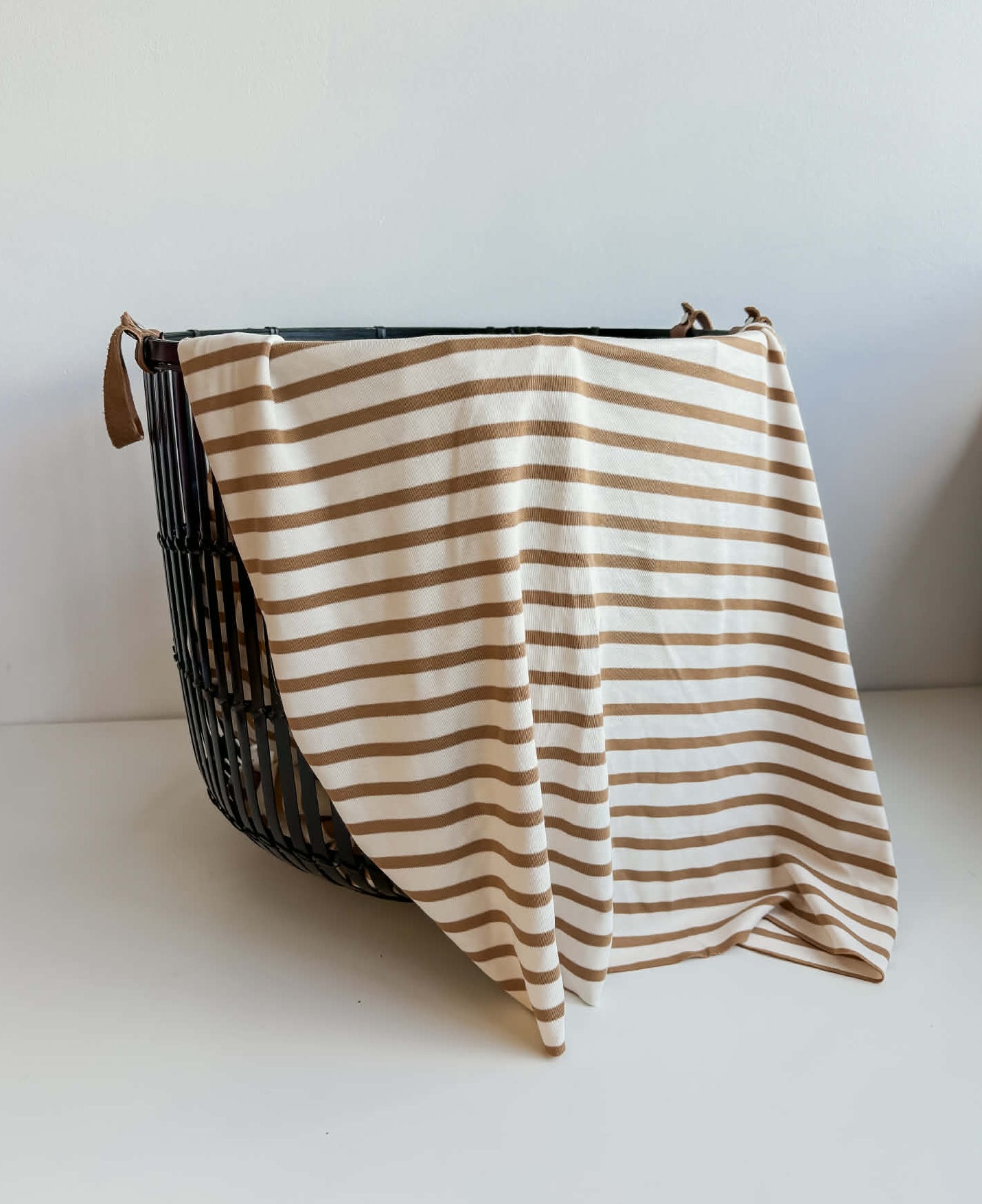 Mustard Stripe Soothe Knit Jersey