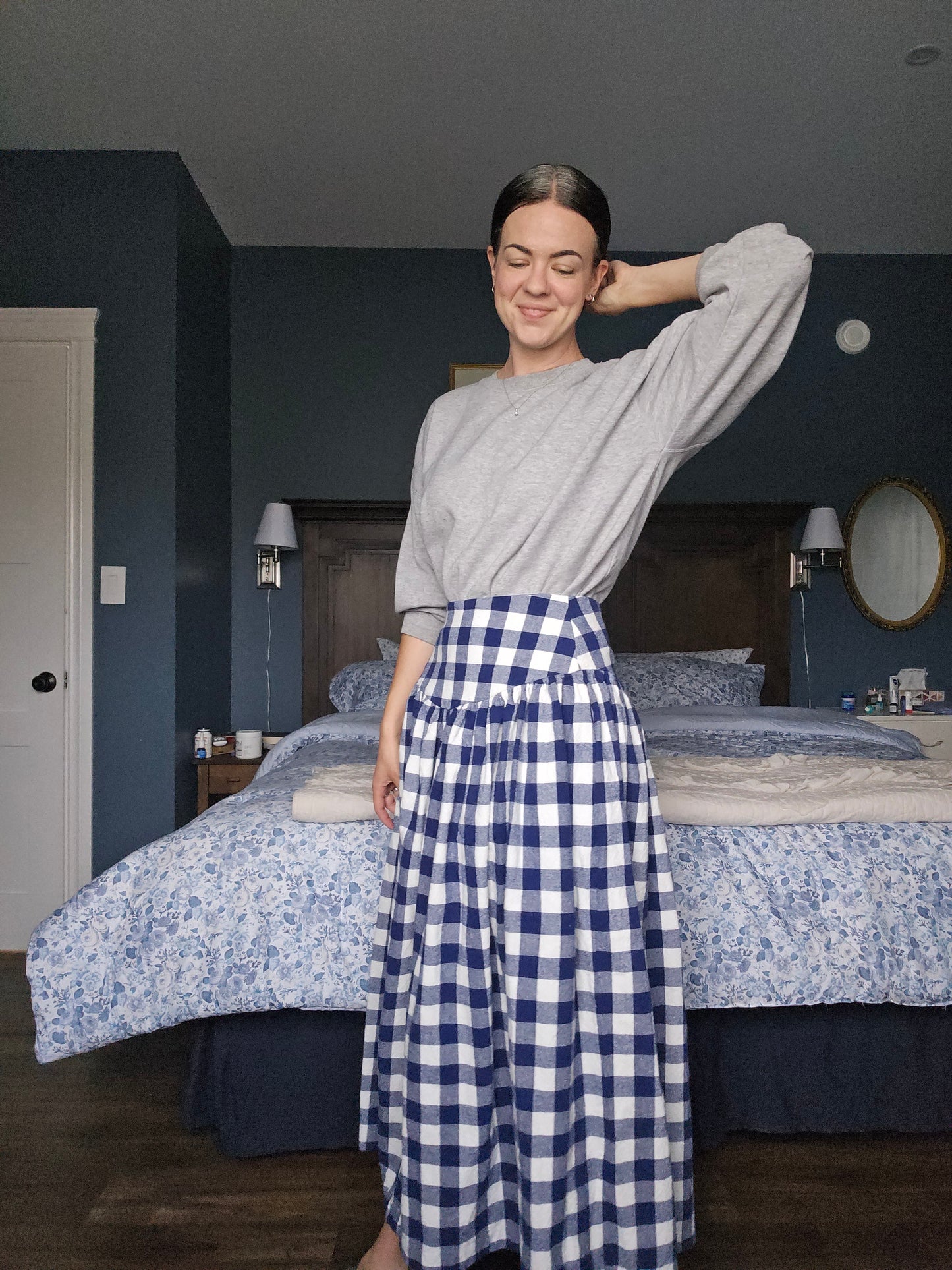 Farmhouse Checks - Navy