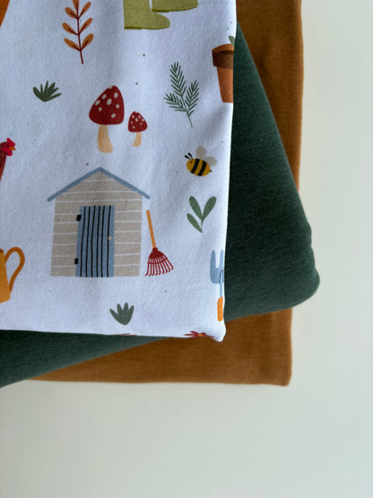 In the Garden - Printed Jersey